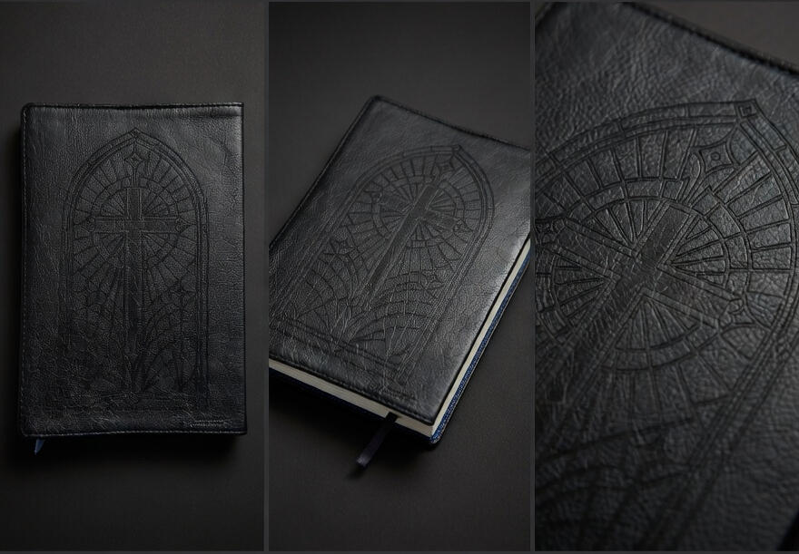 Leather engraving · Fine detail
